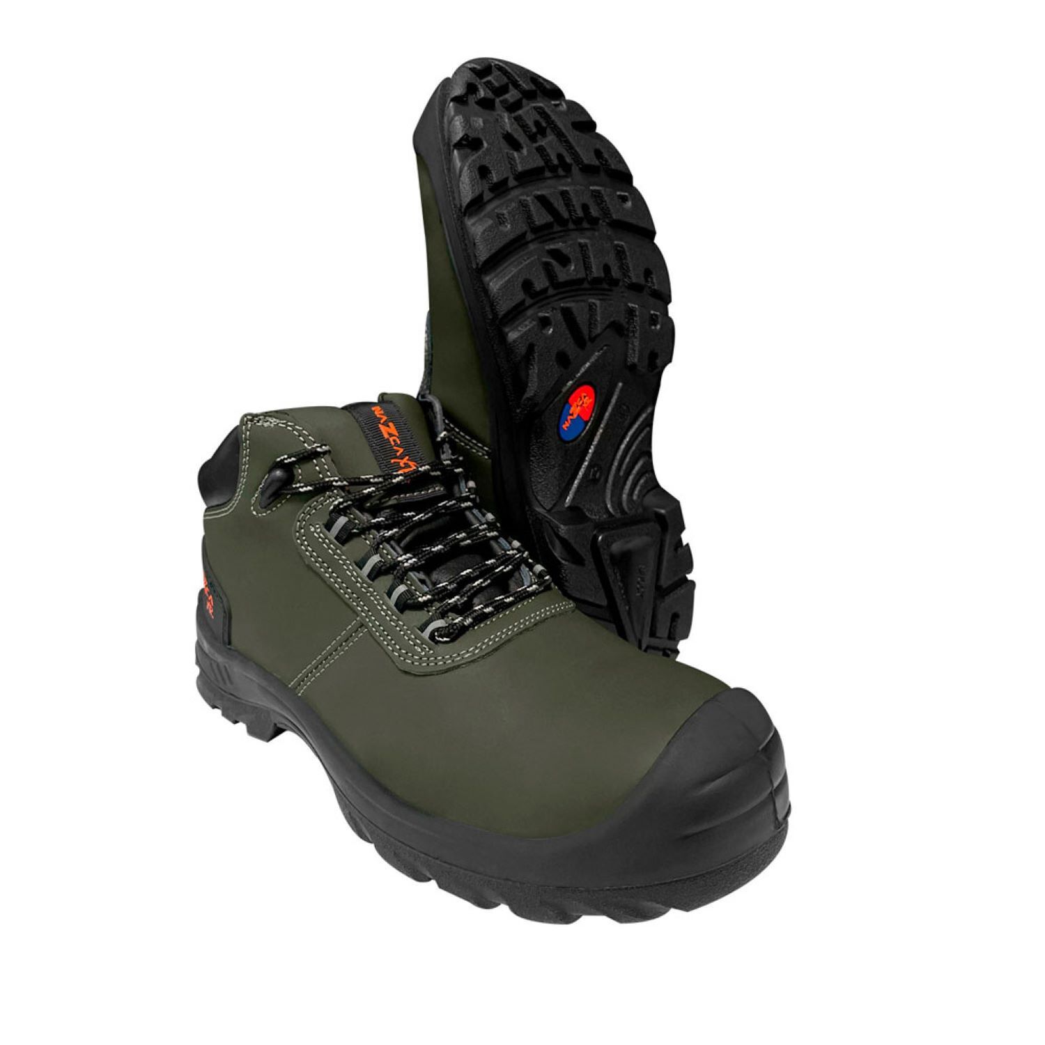 Zapato Seguridad Nazca Botin Xr 06 Green Moss image number 6.0